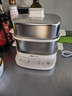 小熊（Bear）煮蛋器 蒸蛋器 自动断电不锈钢 大闸蟹电蒸锅小型2-3人用 智能早餐机神器 ZDQ-E12L6 政府补贴 实拍图
