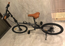 永久折叠自行车7速22英寸男女式成人青少年城市休闲单车 亮光灰 实拍图