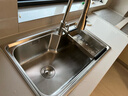 华帝（VATTI）水槽大单槽洗菜盆一体盆304不锈钢厨房水槽洗碗池台上中下安装 S1 实拍图