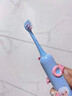 舒客宝贝儿童电动牙刷舒克声波震动含氟刷丝专业防蛀软毛护龈双重模式F2粉(适用3-12岁)  生日儿童节礼物 实拍图