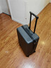 京东京造 无界行李箱24英寸拉杆箱旅行箱男女PC托运大容量 黑色 实拍图