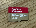 闪迪（SanDisk）128GB TF(MicroSD)内存卡 4K极速金卡A2 V30 U3行车记录仪 运动相机无人机 监控存储卡 读190MB/s 实拍图