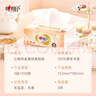 心相印抽纸经典心心相印卫生纸面巾纸婴儿面巾餐巾抽纸巾软抽批发售卖 3层100抽24包整箱 实拍图