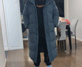 京东京造羽绒服男25秋冬新款90鸭绒衣服长款宽松连帽保暖外套 黑色 XL 实拍图