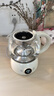 美的（Midea）煮茶器煮茶壶花茶壶 养生壶迷你恒温电热水壶蒸茶器喷淋式316L不锈钢烧水壶黑茶茶具1升YSTM-Z11 实拍图