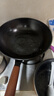 炊大皇炒锅铁锅健康0无涂层蜂窝纹32cm家用炒菜锅玄铁XT32CGH 实拍图