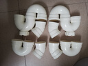 PVC微偏弯头偏置小角度11.25 15 22.5 30度国标排水管配件接头110 50mm  45度 1个 实拍图