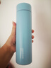 炊大皇保温杯 316L医用级不锈钢茶水分离商务便携保温杯 浅蓝色 490ml 实拍图