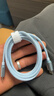 倍思苹果数据线PD20W快充线Type-c to lightning充电线适用iPhone14/13ProMax/12/11手机车载1.2米天蓝 实拍图