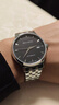 海鸥（SEAGULL）手表男士自动机械表 日历钢带男士手表 生日礼物男表 黑盘条钉 实拍图