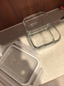GLASSLOCK进口钢化玻璃保鲜盒上班带饭微波炉加热分隔食品级饭盒670ml 实拍图