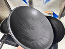 苏泊尔（SUPOR）炒锅有钛铁不粘无涂层炒菜锅精铁锤纹老式厨房铁锅燃气电磁炉通用 适合3-6人【免开锅】 34cm 实拍图