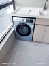 西门子（SIEMENS）10公斤滚筒洗衣机全自动带烘干 洗烘一体 蒸汽除菌 热风清新 双重净筒 X42W 家电国家补贴 实拍图