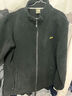 JEEP吉普卫衣男秋冬季摇粒绒加厚保暖开衫外套男士宽松男装 灰绿 2XL 实拍图
