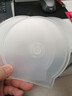 铼德（RITEK）圆形光盘盒 刻录碟片收纳盒 透明塑料光盘袋 光盘套cd dvd光碟收纳盒子 50个/盒 实拍图