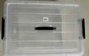 禧天龙塑料透明整理箱衣物收纳箱书本玩具车载储物箱巨大号 单只 带提手 实拍图