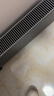美的（Midea）【语音加湿】石墨烯踢脚线取暖器/家用电热电暖器/浴室电暖气/全屋升温速热烤火炉遥控省电HDT22HS 实拍图