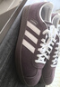 adidas「T头鞋」VL COURT 2.0复古休闲板鞋德训鞋阿迪达斯轻运动   暗灰棕/白色/树脂黄(推荐女生选小半码)   37 实拍图