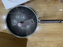 美的（Midea）炒锅不粘锅炒菜锅电磁炉锅304不锈钢平底锅燃气陶瓷0氟雪花不花芯 实拍图