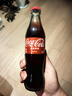 可口可乐（Coca-Cola）可乐碰响瓶 碳酸汽水275ml*12瓶 怀旧玻璃整箱装 实拍图
