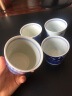 光峰 日式茶杯日本进口茶具陶瓷品茗杯功夫茶杯单杯主人杯180ml家用小茶杯子 蓝彩-球网格子 实拍图