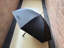 京东京造 超轻黑武士Pro加固8骨超大雨伞长柄伞碳纤维防水晴雨伞25寸115cm 实拍图