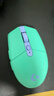 罗技（G）G304 LIGHTSPEED无线鼠标 游戏鼠标 轻质便携 鼠标宏 绝地求生FPS英雄联盟吃鸡 生日礼物 绿色 实拍图