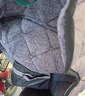 【2万人回购】电动车挡风被冬季新款防水防风挡风罩加绒加厚加大护膝电瓶车保暖 护脖-大侧翼-双袖口-皇冠熊 实拍图