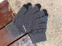 啄木鸟（TUCANO）羊毛手套男秋冬季户外时尚触屏防寒保暖加厚骑行开车针织毛线手套 实拍图