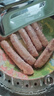 海霸王 黑珍猪台式香肠 原味+黑椒味268g*2包 早餐烤肠烧烤食材 实拍图