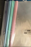 少年伴文件夹抽拉报告夹10只A4透明拉杆商务办公文具抽杆夹水滴夹资料收纳册简历产检报告夹纸试卷夹8mm 实拍图