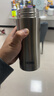 膳魔师（THERMOS）保冷保温杯400ML高真空不锈钢商务办公保温杯JCG-400C SBK 实拍图