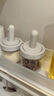 京东京造 调料盒 盐罐调味罐厨房玻璃家用食品接触级（定量撒盐）180ml 实拍图