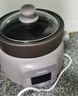 美的（Midea）电炖锅电炖盅电砂锅 陶瓷煲汤锅紫陶炖汤锅 燕窝炖盅煮粥锅电煮锅婴儿辅食锅2L热水快炖MD-DGE2056 实拍图