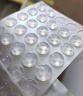 墨斗鱼防撞贴硅胶家具柜门防撞垫门把手防撞颗粒冰箱透明防撞神器50粒 实拍图