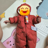 巴拉巴拉童装婴儿连体衣轻薄羽绒服宝宝衣服2025冬装抱衣爬服男童女童萌趣 红色糖葫芦-白鸭绒 80 cm-充绒量41g 实拍图