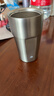 京东京造保温杯 咖啡杯水杯男士女儿童学生伴手礼品316不锈钢 银灰色480ml 实拍图