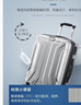 新秀丽（Samsonite）行李箱20+28英寸拉杆箱双尺寸套装箱旅行箱包TS7银色密码箱 实拍图