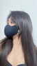 佳睦保暖口罩防风防寒女高颜值秋冬骑行滑雪3d立体透气不起雾可水洗黑 实拍图