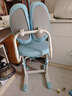 益威（EIEV）儿童学习椅可升降学生椅子儿童写字椅儿童小学生座椅电脑椅可调节 升降脚踏+9cm追背+手摇加高款-蓝 实拍图