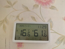 得力（deli）【超级爆款】室内温湿度计表LCD电子精准温湿度计婴儿房室内办公用品儿童老人白色 实拍图