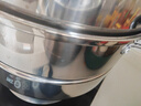 苏泊尔（SUPOR） 蒸锅304不锈钢双层复底汤锅二层蒸笼家用大容量电磁炉燃气灶通用 EZ30BS04- 2层 30cm 实拍图
