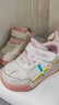 泰兰尼斯秋季学步鞋男宝宝鞋子女童婴儿鞋透气软底机能鞋白/粉（超纤）22 实拍图