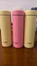 虎牌（TIGER）梦重力轻量便携不锈钢保温保冷水杯MMP-B30C-PP蜜桃粉300ml 实拍图