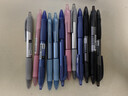 得力（deli）【顺滑之星】臻顺滑纯色风按动中性笔签字笔 学生办公笔 0.5mm子弹头 12支/盒黑色 S08-B 实拍图