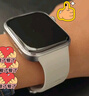 华为HUAWEI WATCH FIT 4 悦动白氟橡胶表带 华为运动智能手表超轻薄大屏潮流运动蓝牙通话睡眠监测fit4 实拍图