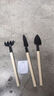 种花工具家用种菜养花园艺松土花铲盆栽花艺种植工具3件套小铲子 大号园艺铲3件套1套 实拍图