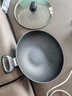 爱仕达（ASD）炒锅麦饭石色不粘平底轻量炒菜锅燃气电磁炉通用32cmCL32S31WG 实拍图