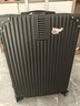 梵地亚拉杆箱万向轮耐磨抗摔行李箱24英寸男女大容量轻盈旅行箱 黑色 实拍图