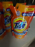 汰渍Tide洗衣液洁净除菌补充袋装500g全效360度护洗衣液家用去油污渍 全效500g*3袋 实拍图